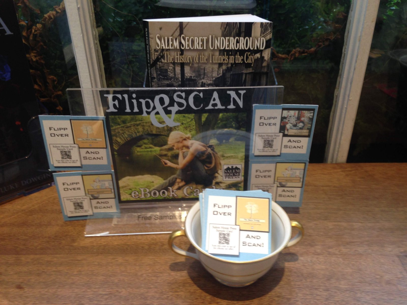 Flip and Scan eBBook Sample cards in your store
