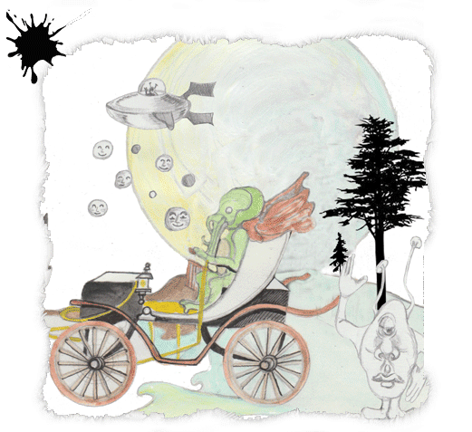 Arkham Tales from the Flipside animation of illustration in various issues