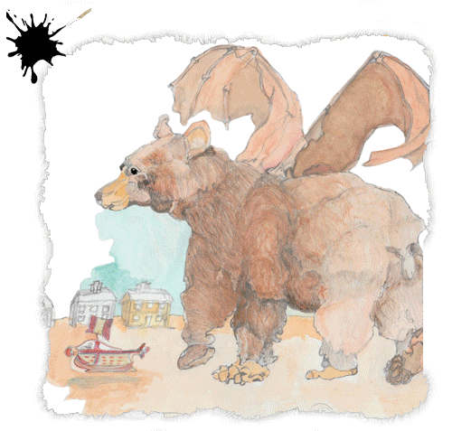 Animation of the various illutrations within Trolling About in Trollheim.