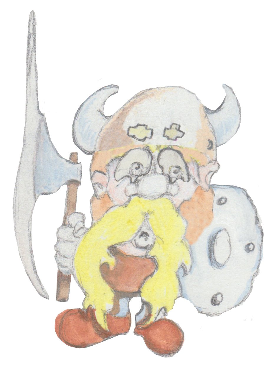 Sven in his trippy Trollheim version of himself.