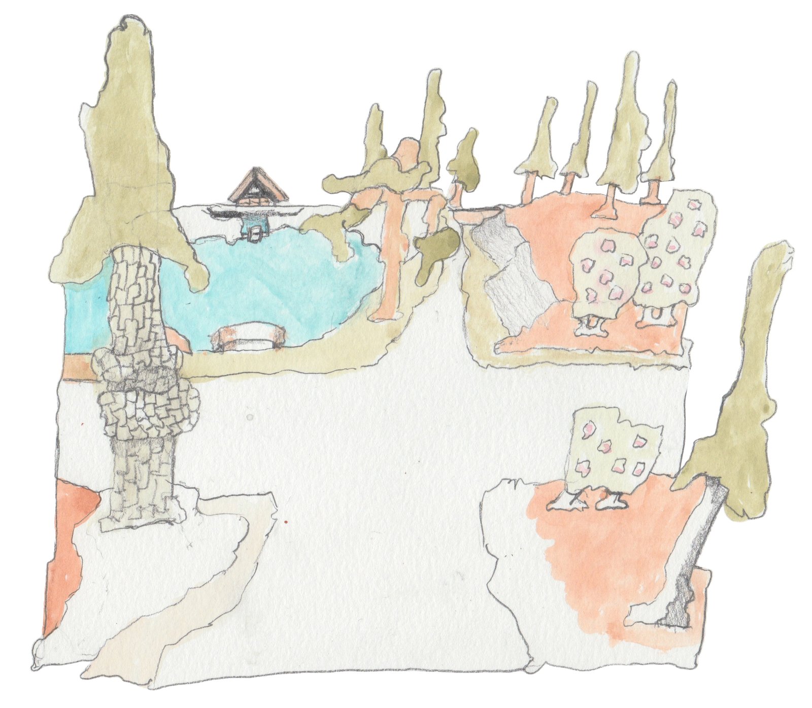 Bjorn and Hulton looking up into the ship.