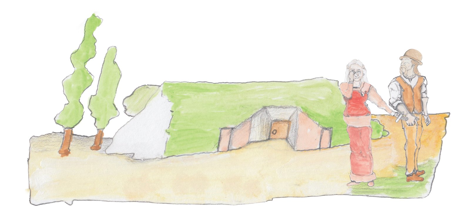 Grma slipping Hulton a note in front of a Howe.