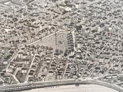 Þrúðr:Salem House Press:My Books:The Sinclair Narratives:Murder on the Common:Murder on the Common Illustrations:1883-Commons.jpg