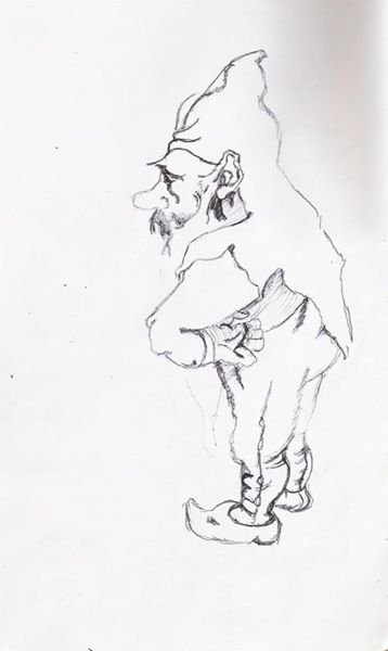 Elf drawing