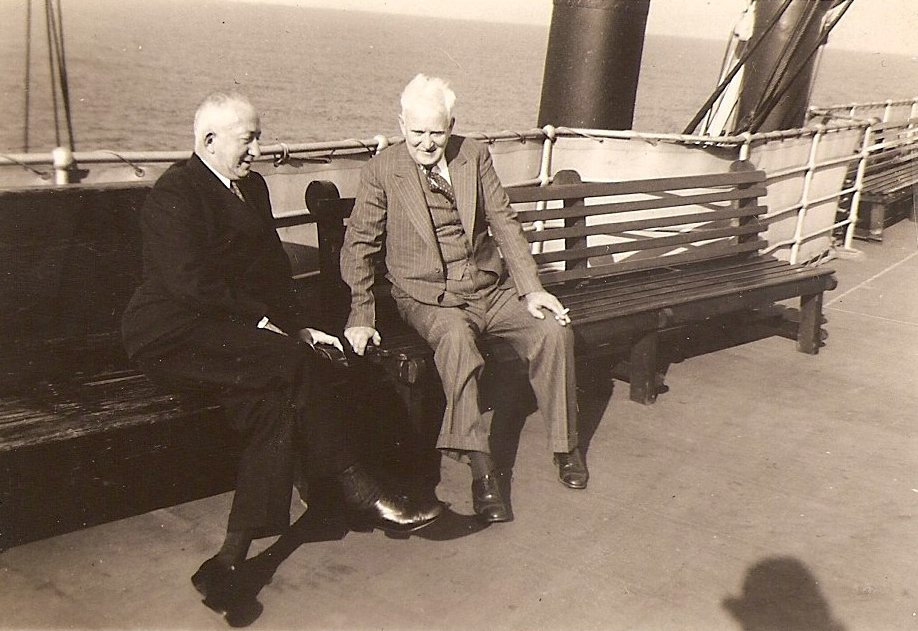 Edward S Hulton and Friend