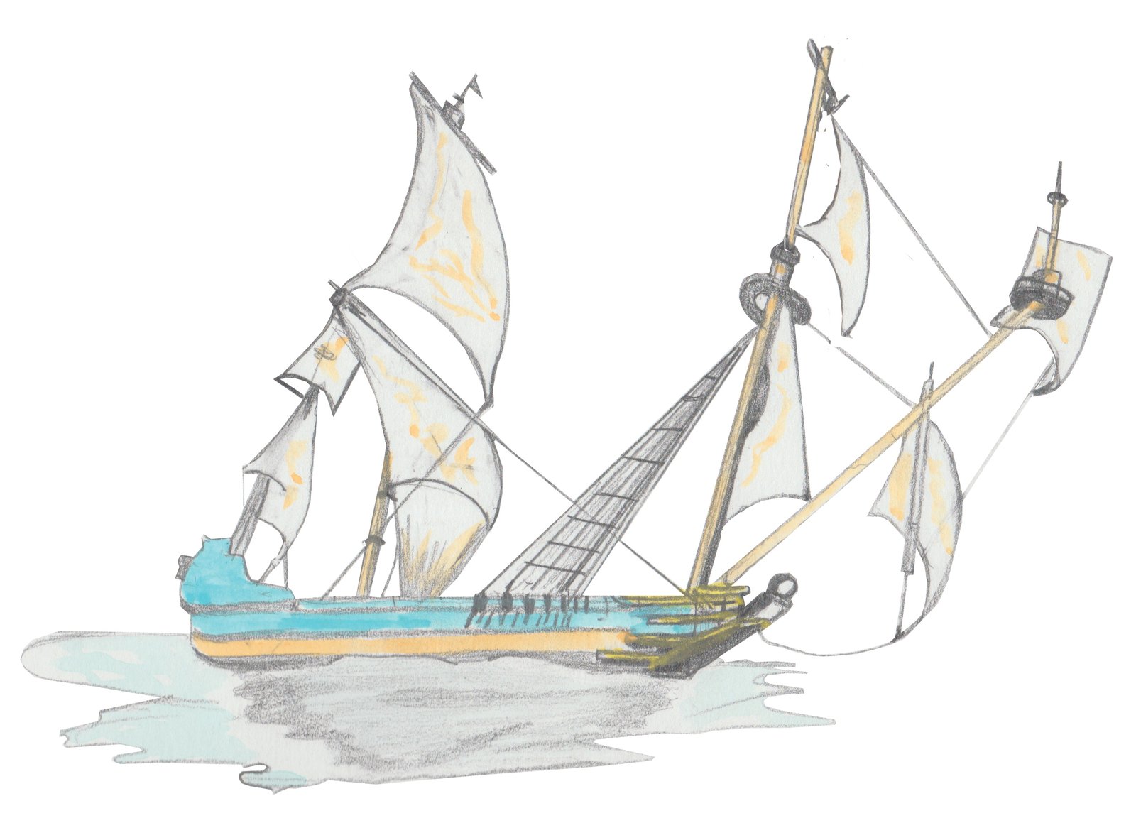 Kalmar Nyckel ship thta ailed Swdes to America.